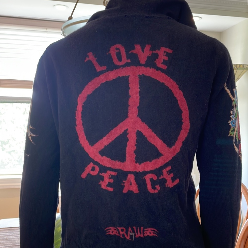 Raw 7 Cashmere Zip Up Hoodie